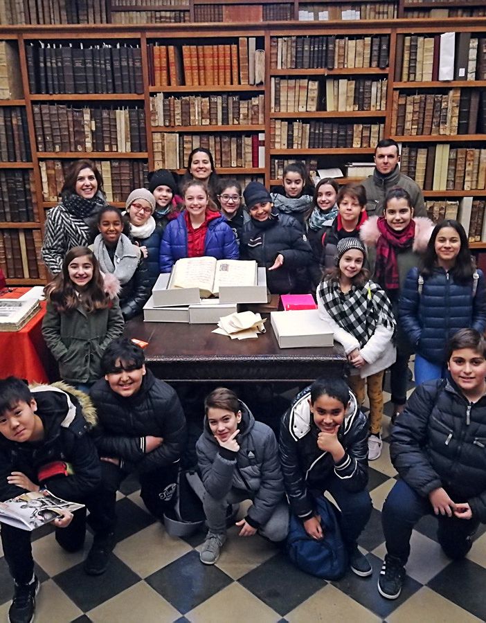 La 1F della Scuola Jona