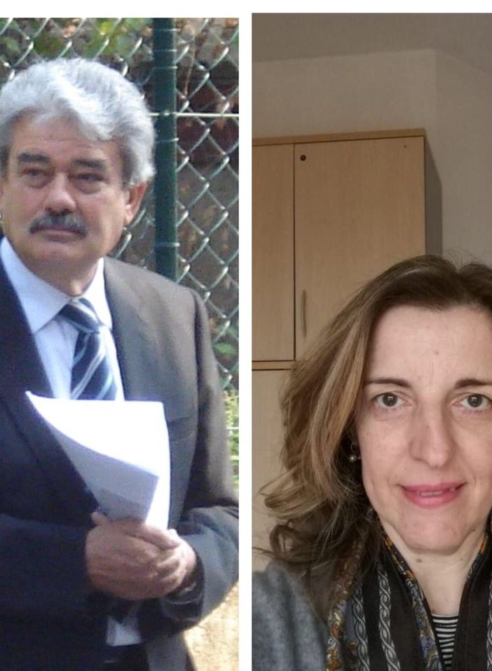 Il direttore uscente Piero Botto e il neo direttore Maura Robba