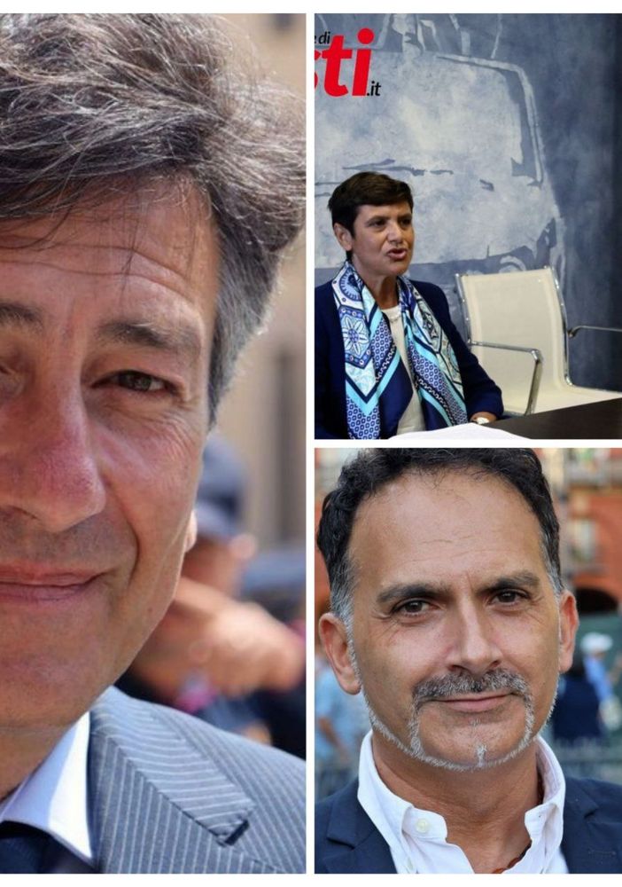 Il prefetto Ventrice, il questore Di Donato e l'assessore Giacomini