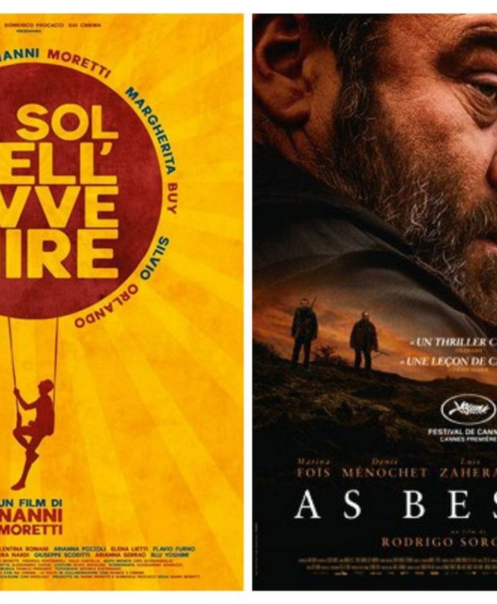 Collage tra le locandine di &quot;Il sol dell'avvenire&quot; e &quot;As bestas&quot;