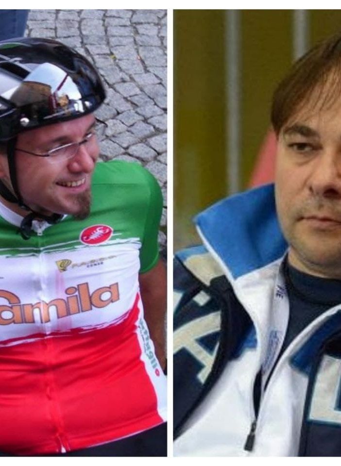 Nel collage, Diego Colombari e Dario Chiadò