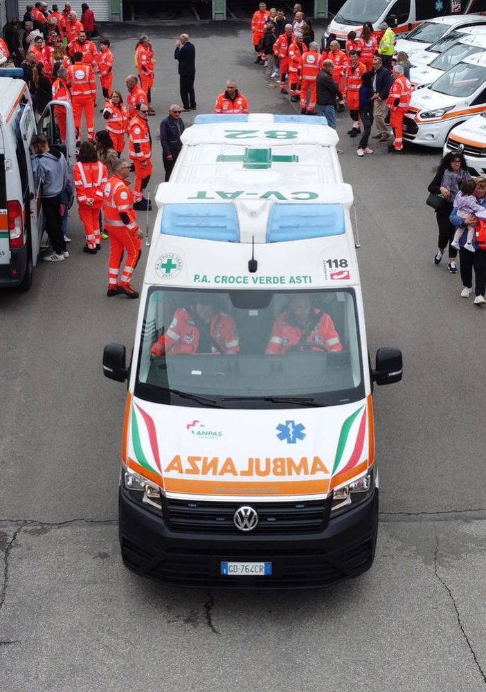 Auguri alla Croce Verde di Asti per i suoi 114 anni! Fu fondata da operai della Vetreria