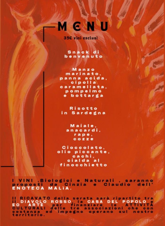 Il Diavolo Rosso festeggia 24 anni di cultura e solidarietà