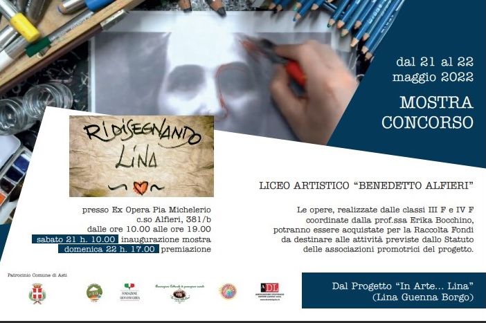 La locandina del concorso artistico
