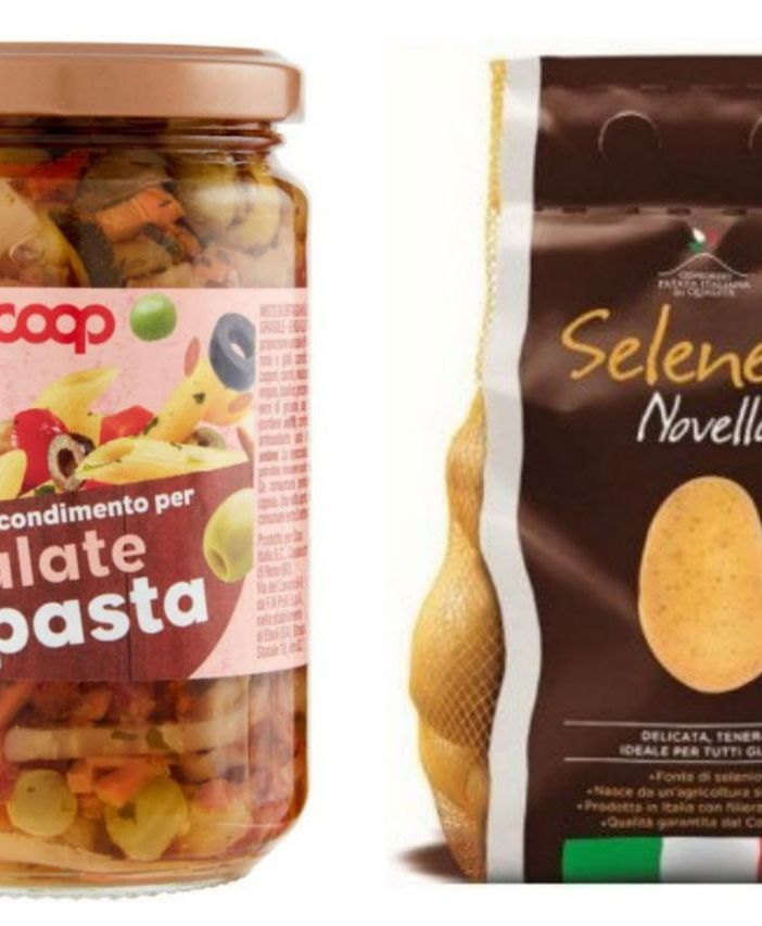 Immagini dei due prodotti oggetto di richiamo