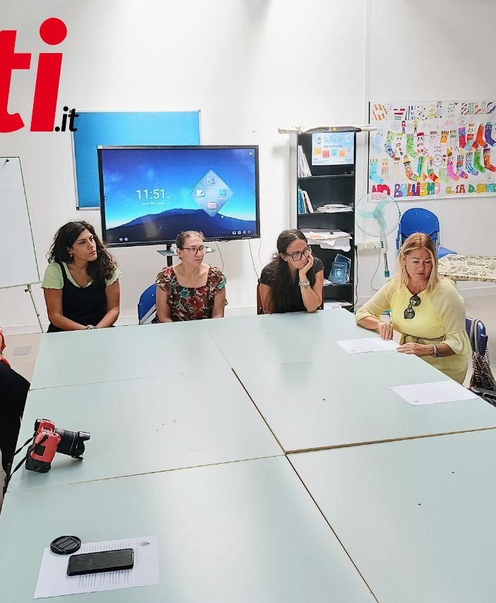 Un momento (ph. Merfephoto - Efrem Zanchettin, come per tutte le immagini presenti in questo articolo) della conferenza stampa