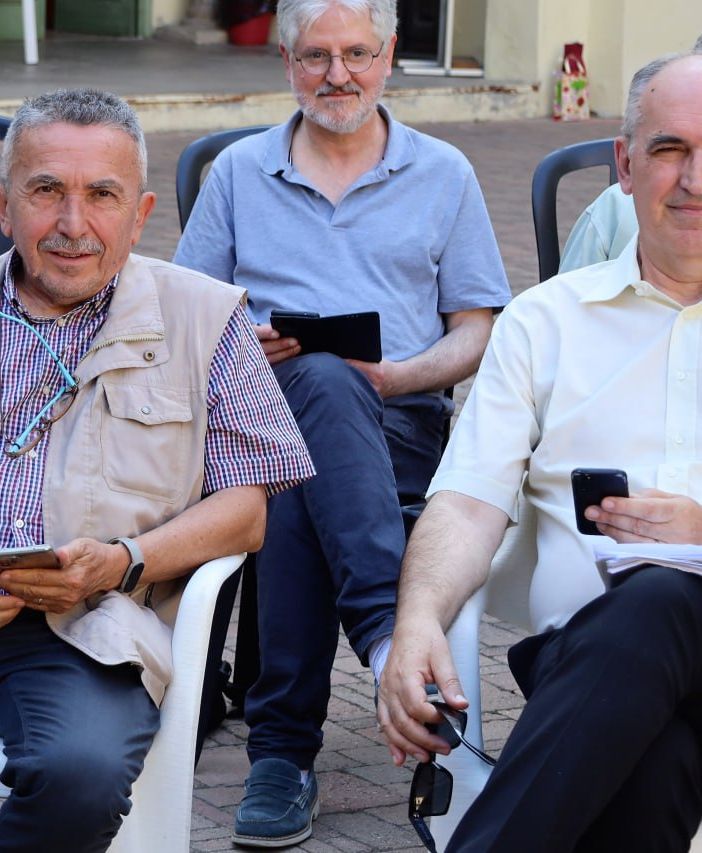 I consiglieri di &quot;Prendiamoci Cura di Asti&quot; Paolo Crivelli (già candidato sindaco per il centro-sinistra) e Walter Saracco (immagine d'archivio)