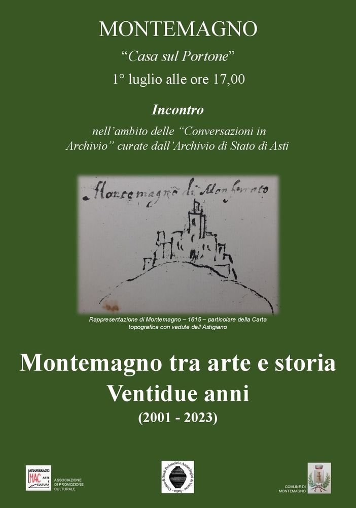 La locandina dell'incontro