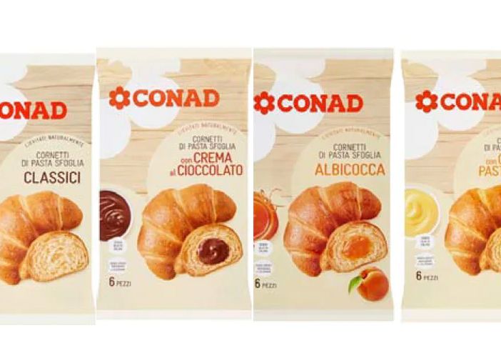 Conad richiama alcuni lotti di cornetti a proprio marchio