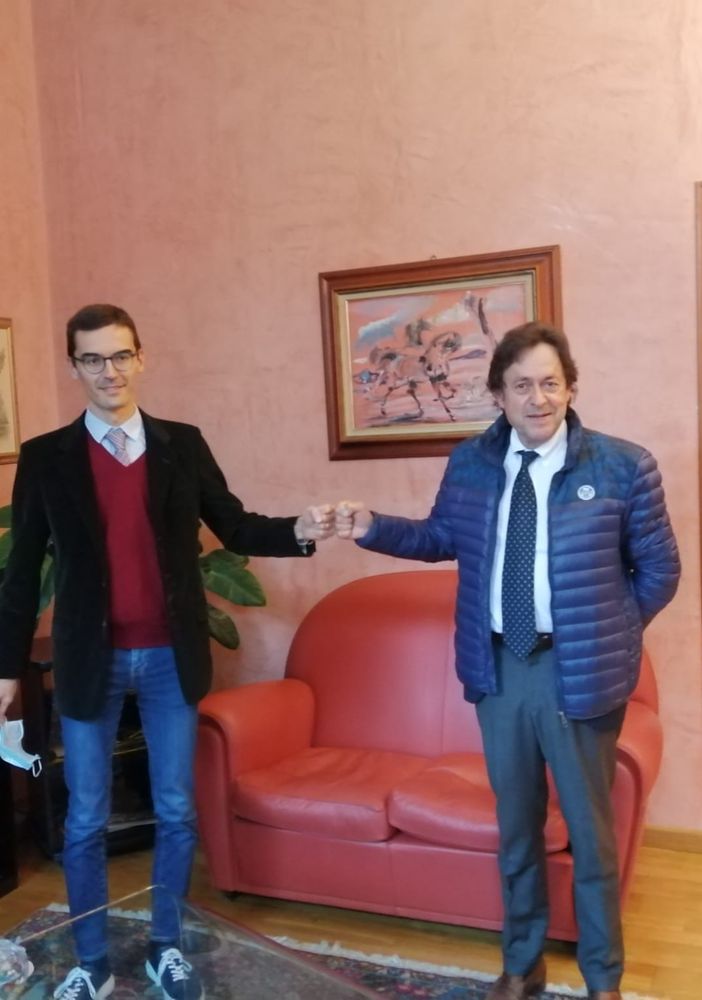 Paolo Lanfranco ha incontrato il neo presidente della Camera di Commercio di Alessandria e Asti