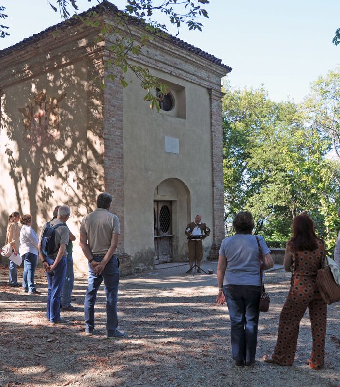 I Narratori del Teatro degli Acerbi a Crea per 'Su quel Monte, fra terra e Cielo…'