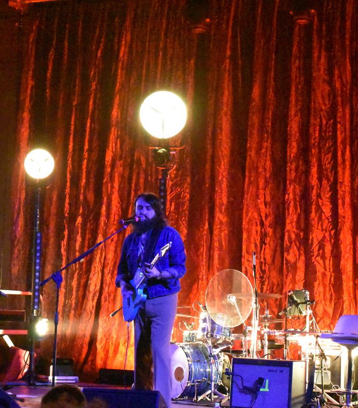 Alcuni momenti del concerto al Foro Boario