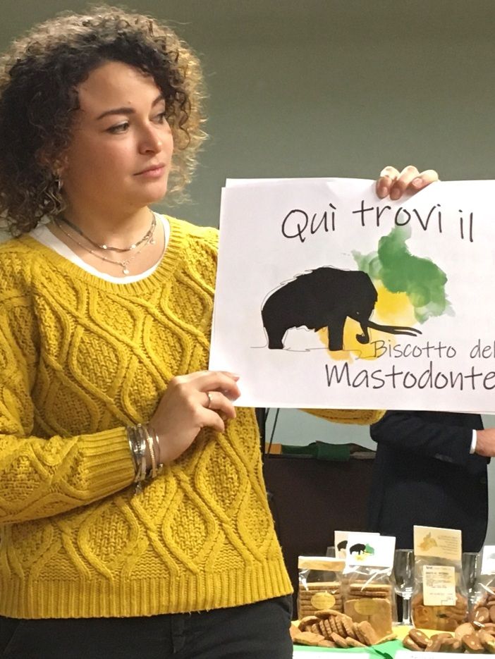 Giorgia Sanlorenzo, ideatrice del logo del Biscotto