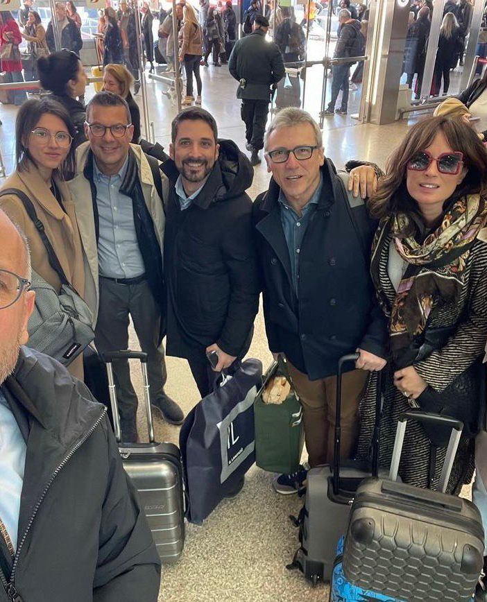 La delegazione astigiana