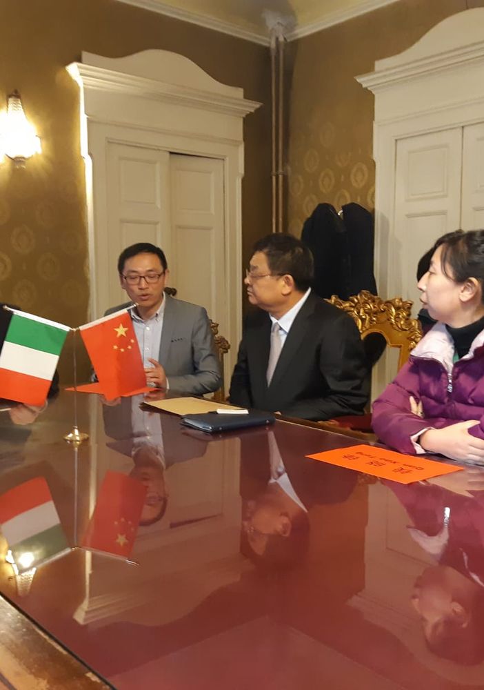 Un immagine dell'incontro svoltosi in tarda mattinata