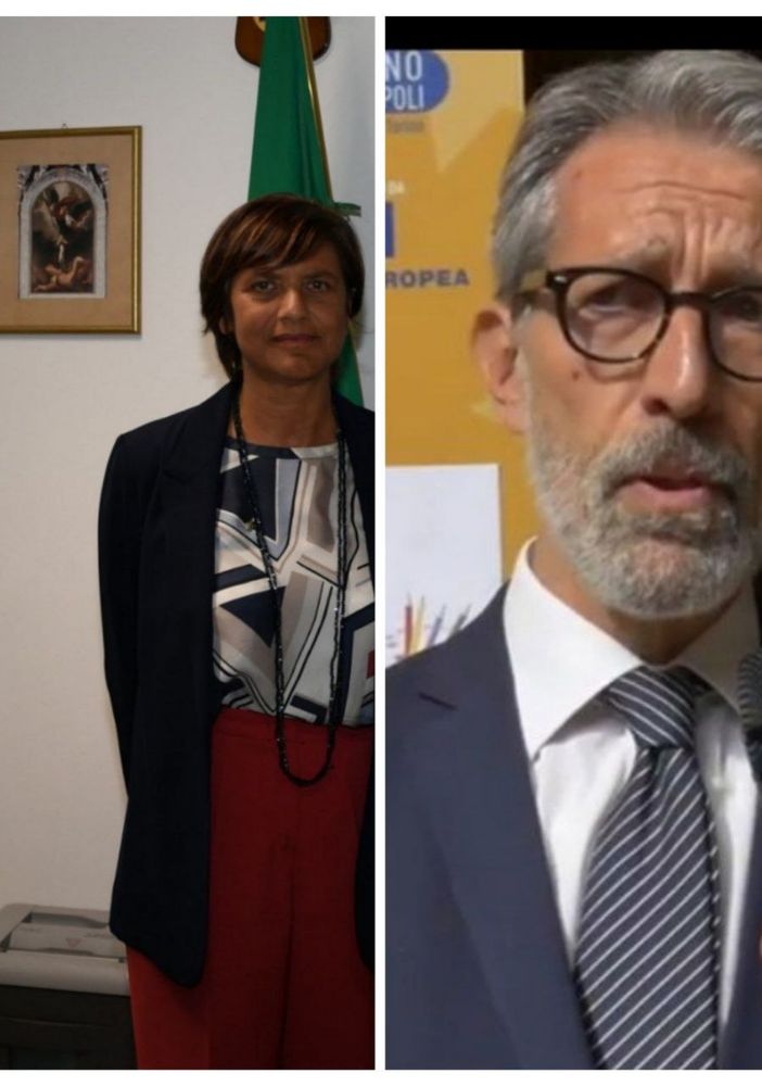 Marina Di Donato e Sebastiano Salvo