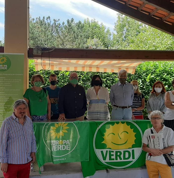 Il direttivo provinciale, recentemente rinnovato, di Europa Verde Asti