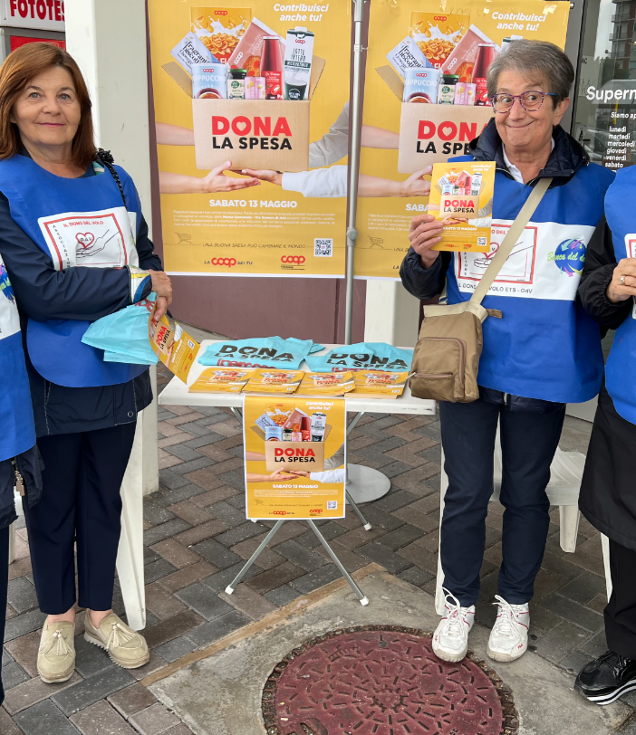 &quot;Dona la spesa&quot;: raccolti 6 quintali di derrate alimentari per la Mensa Sociale di Asti