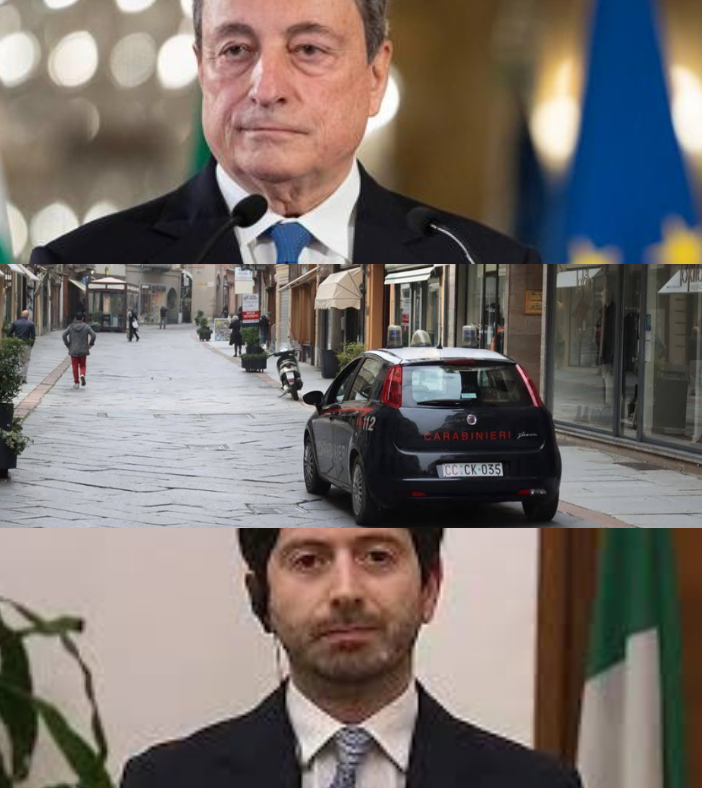 Coilage premier Draghi, controlli in centro ad Asti, ministro Speranza
