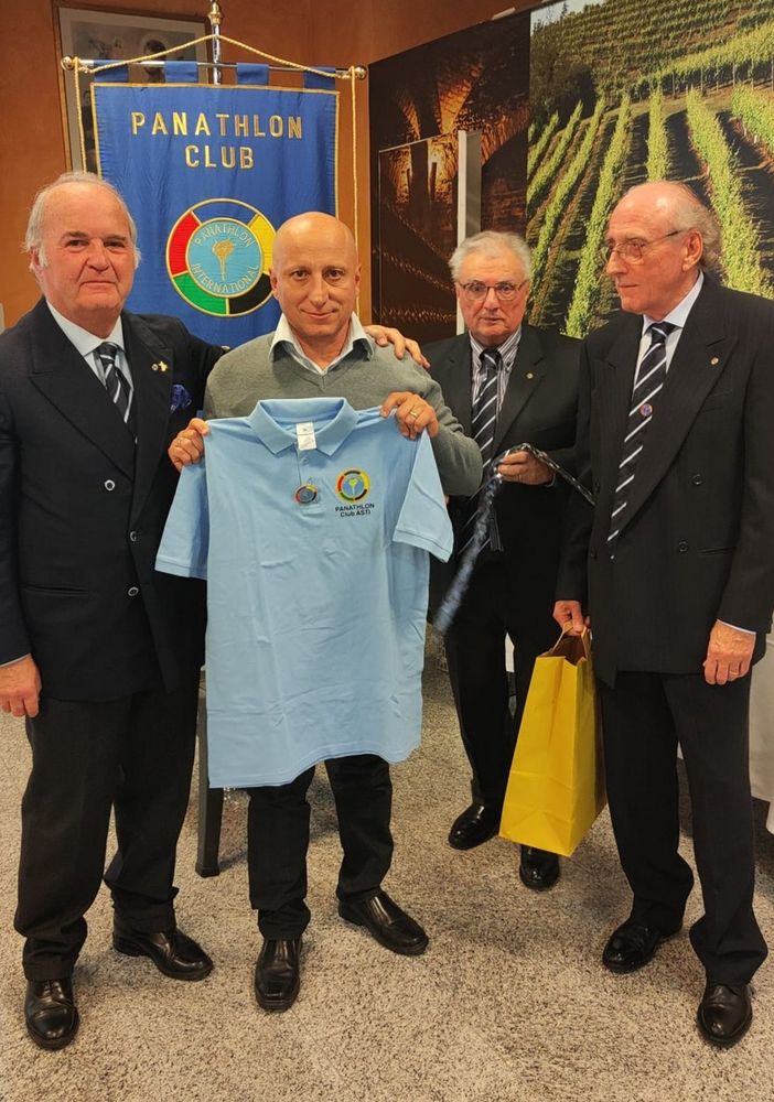 Festa degli auguri per il Panathlon club di Asti che ha chiuso il suo sessantennale