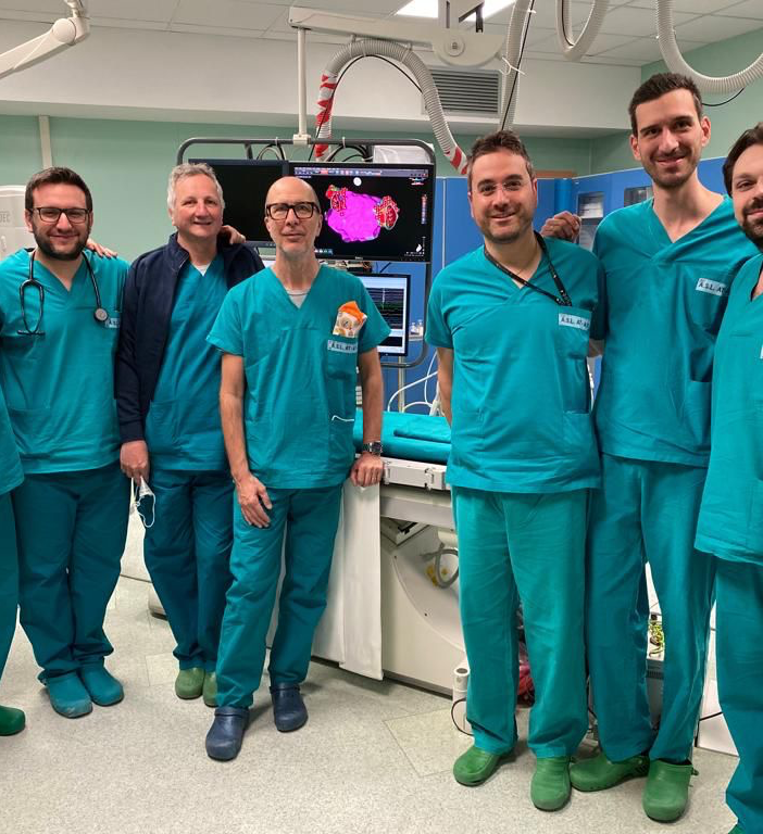 L'equipe di Cardiologia del Cardinal Massaia di Asti