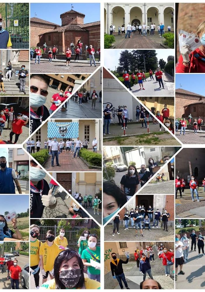 Grazie a tutti i Comitati Palio per la consegna delle mascherine, da parte dei Giovani Astigiani