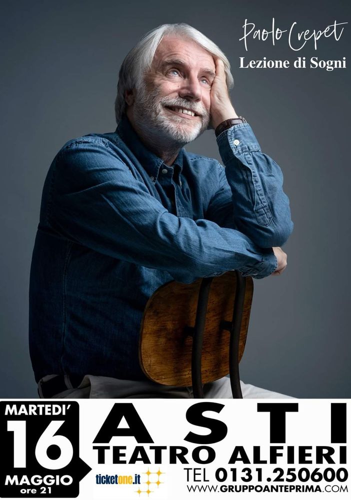 Paolo Crepet e la sua &quot;Lezione di Sogni&quot; al Teatro Alfieri di Asti