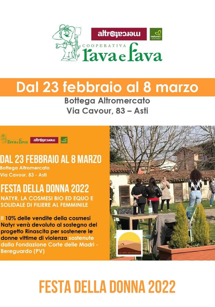 Una festa della donna speciale da Rava e Fava con un gemellaggio tutto al femminile