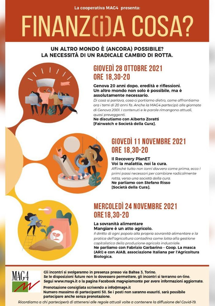 Finanz(i)a cosa? Un altro mondo è (ancora) possibile?  La necessità di un radicale cambio di rotta
