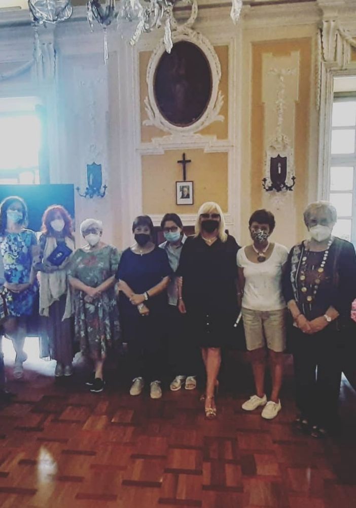 Delegazioni dei Cif di Asti alla mostra Le Madri della Repubblica a San Damiano