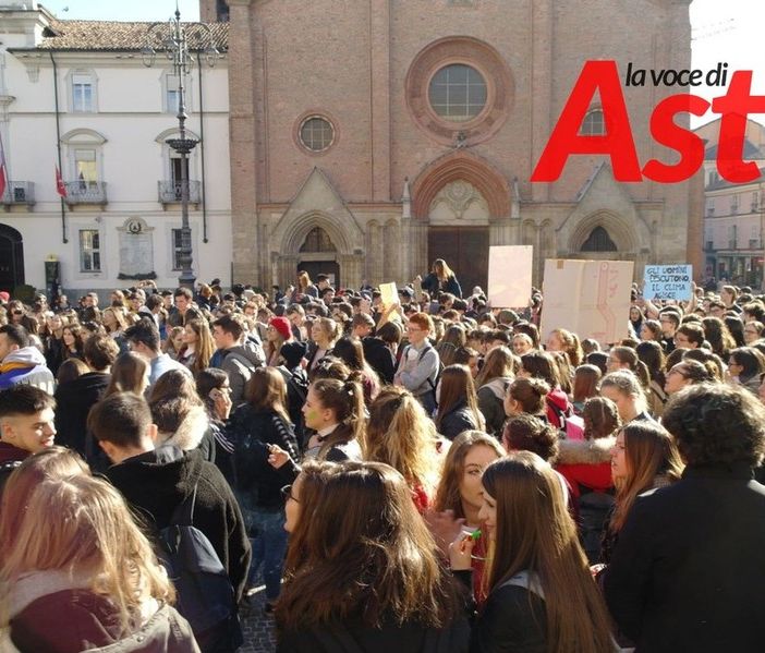 Un'immagine della manifestazione del marzo scorso