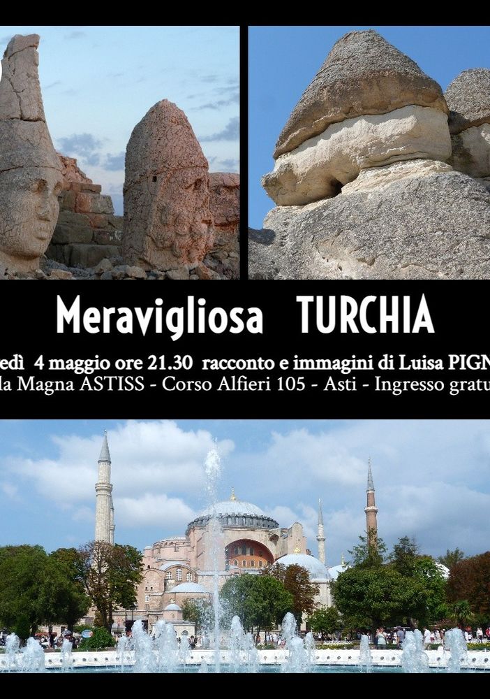 Giovedì 4 maggio ad Astiss un nuovo racconto di viaggio. &quot;Turchia&quot;, di Luisa Pignari