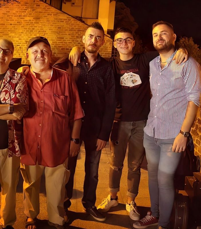 Gli astigiani Farinei d'la brigna, che saranno tra i protagonisti del concerto