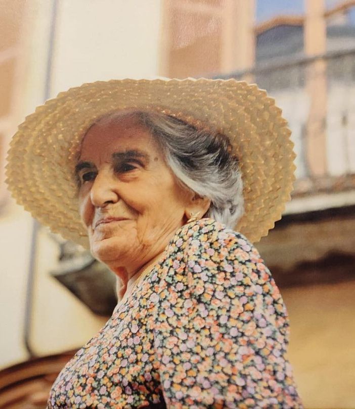 Felicina Voglino ritratta in una foto postata su Facebook dalla Pro loco di Motta
