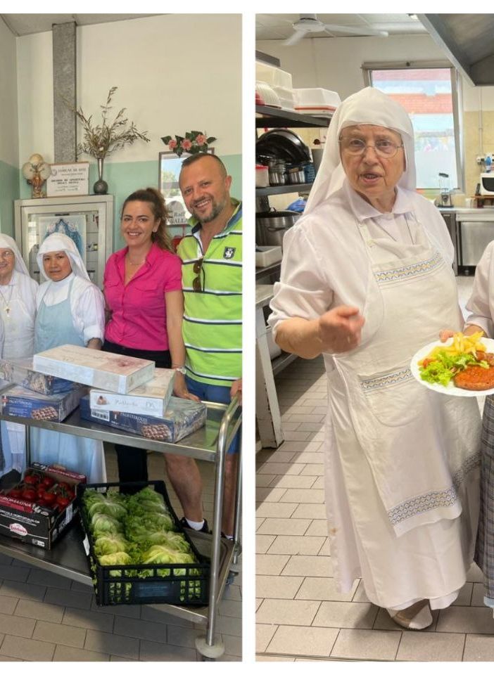 Ferragosto festoso alla Mensa Sociale grazie alla generosità dei ristoratori del territorio