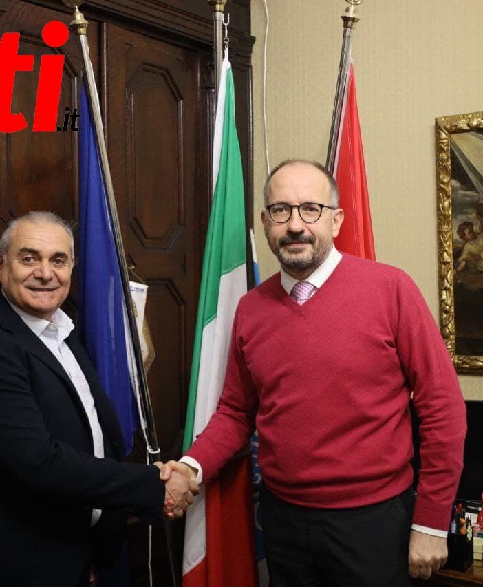 Il sindaco Rasero con l'assessore alle Frazioni Piero Ferrero
