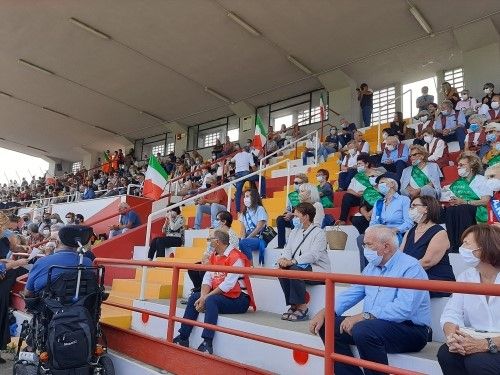 Il pubblico intervenuto sabato