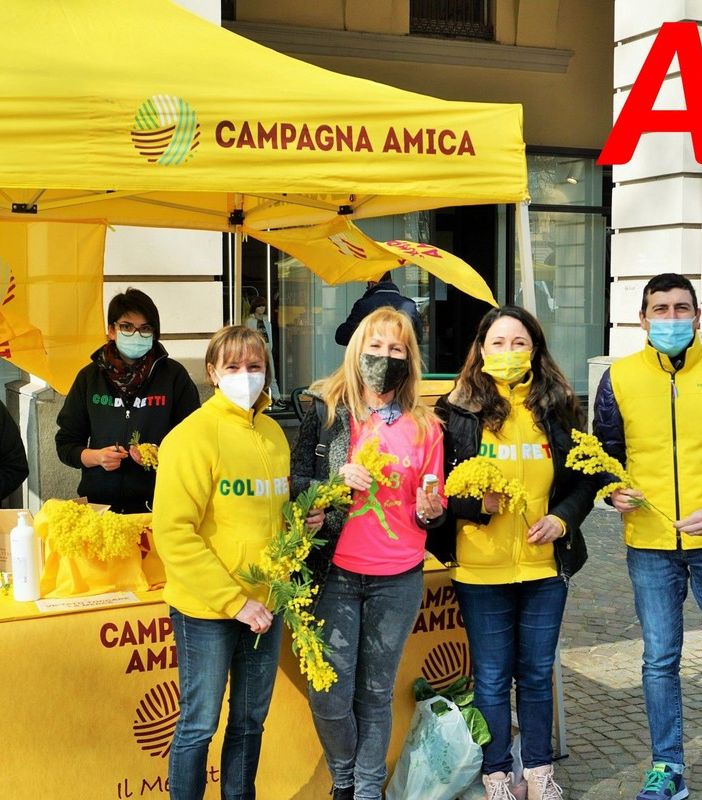 Manifestazione Coldiretti-Lilt Asti per la Festa della donna