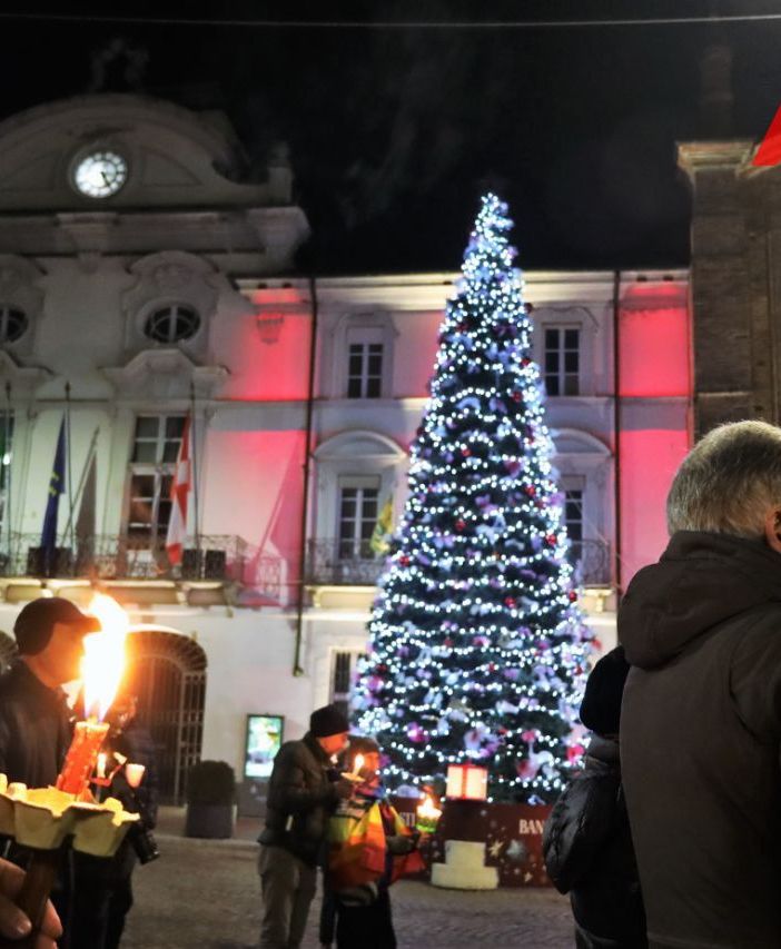 La fiaccolata dello scorso anno (MerfePhoto)