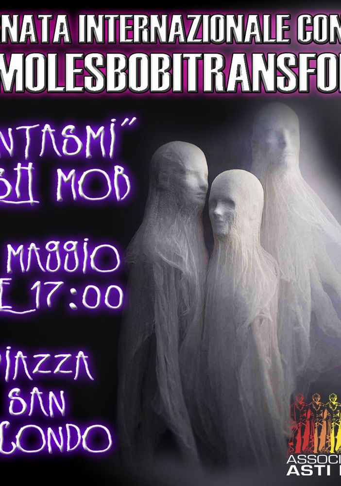 L'immagine scelta per promuovere il flash mob di mercoledì pomeriggio