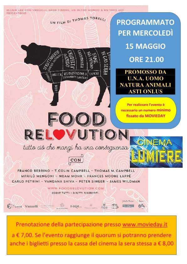 Gli effetti dell'industria alimentare sulla salute di uomo e animali al centro di Food ReLOVution
