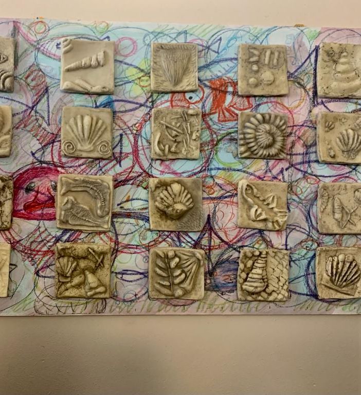 Sulle orme dei fossili preistorici con i ragazzi del Liceo Artistico