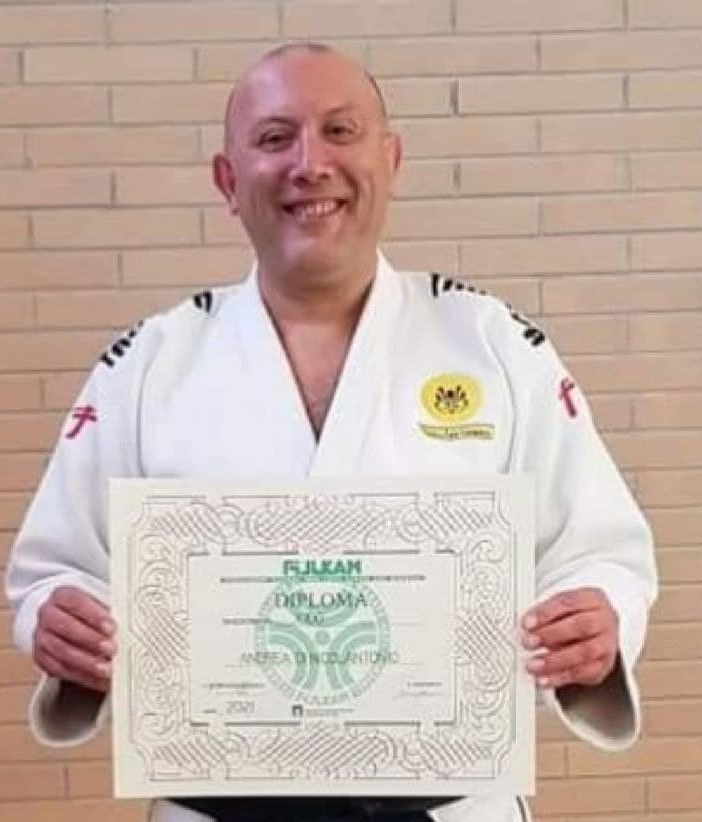 Andrea Di Nicolantonio, neo Maestro di Judo