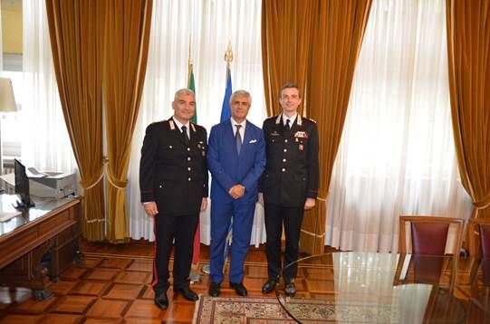 Il Prefetto di Asti si congratula con l'Arma dei Carabinieri per la vicenda di Nizza Monferrato