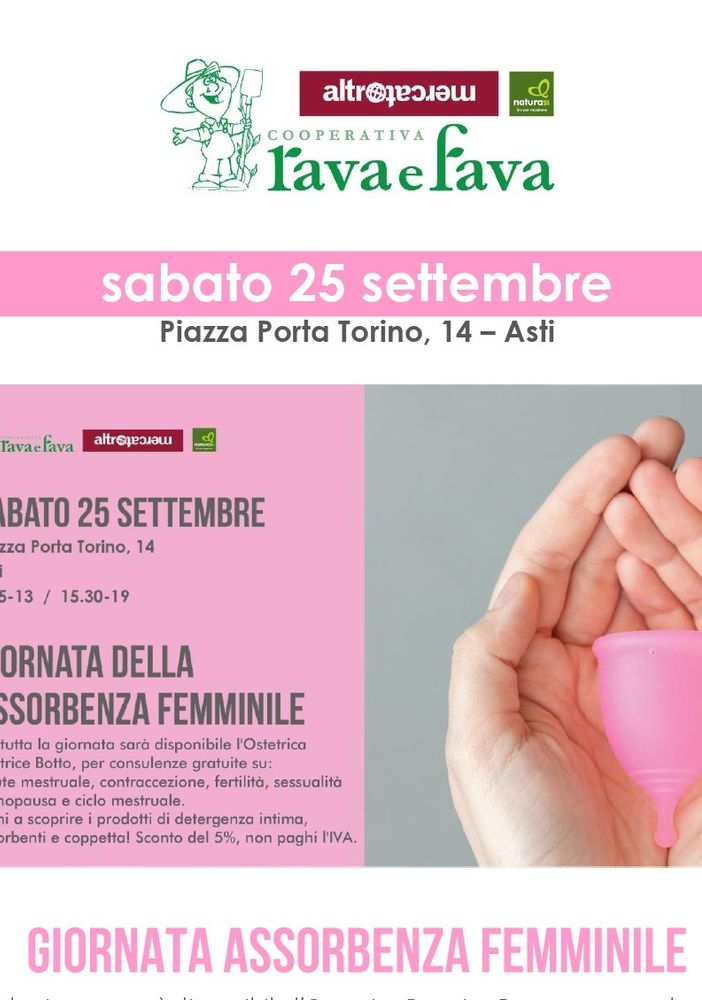 Al NaturaSì di Asti giornate informative con l'Associazione 'Luna di mamme'