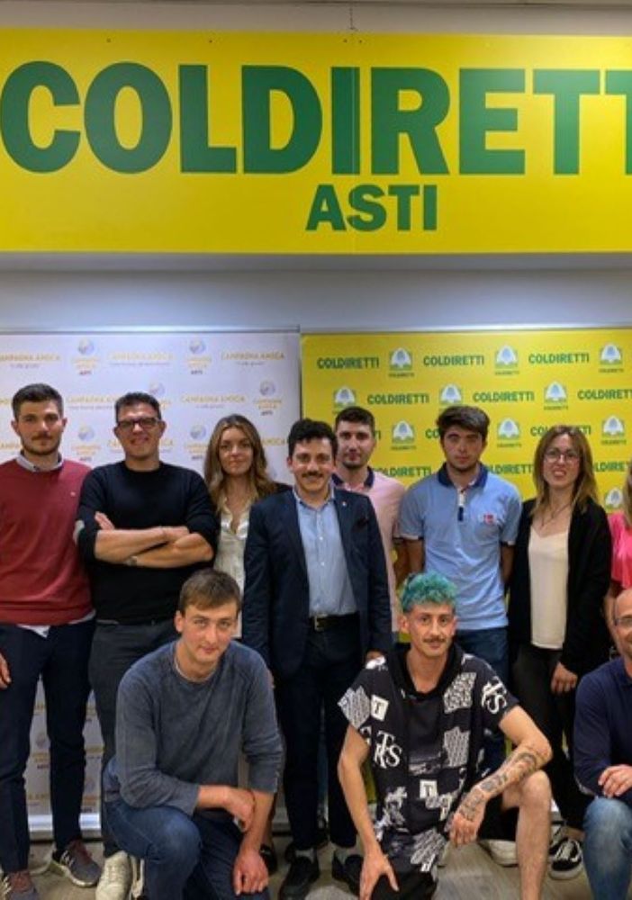 Giovani Coldiretti Asti, eletto il vignaiolo Alessandro Caruso di Castelletto Molina