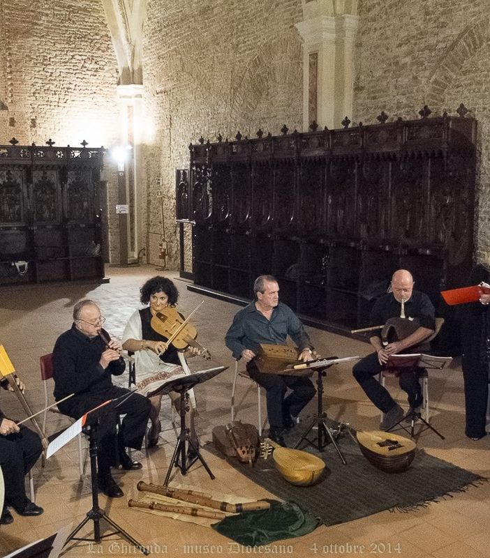 &quot;La Ghironda&quot; sabato pomeriggio all'Abbazia di Vezzolano, con “In cammino….musiche e canti dei pellegrini medioevali&quot;
