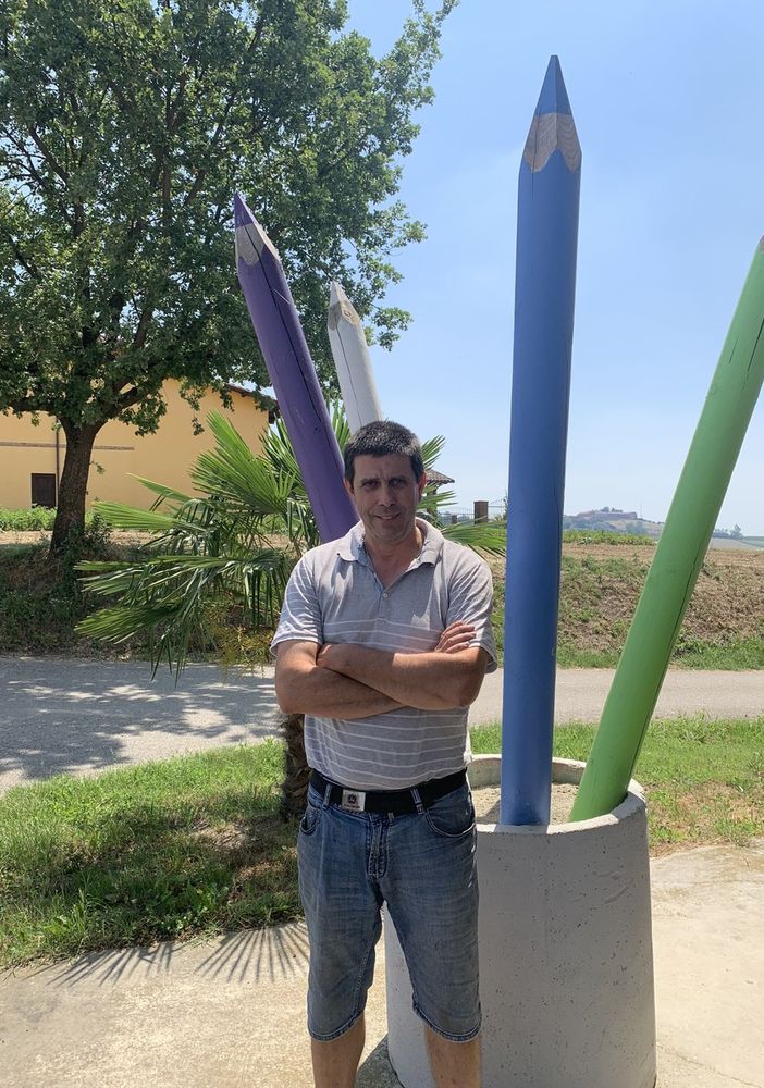 Giorgio Marletto, titolare di Cascina Marletto a Tonco