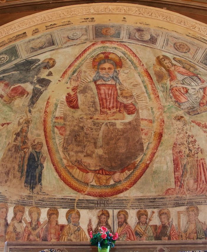 Gli affreschi quattrocenteschi nella chiesa romanica di San Felice e Nicolao