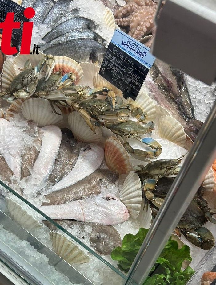 Anche nelle pescherie astigiane iniziano a vendersi granchi blu